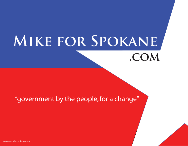 Mike for Spokane Logo